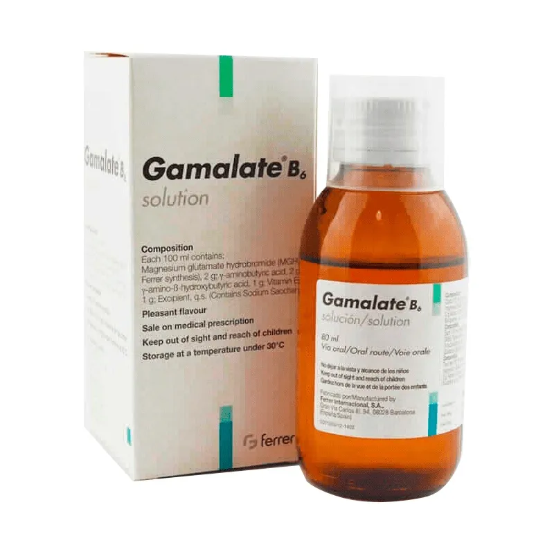 GAMALATE B (6) SOLUCION ORAL SOLUCIÓN ORAL