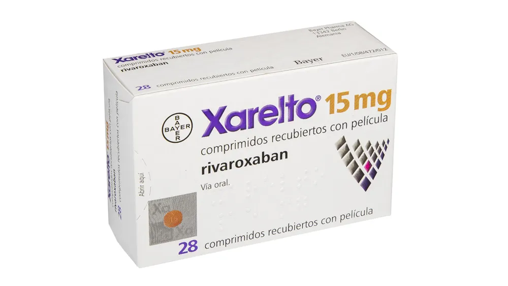 XARELTO 15 MG COMPRESSE RIVESTITE CON FILM (28 COMPRESSE) compresse, rivestite con film