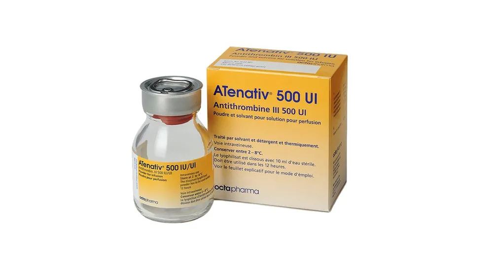 ATENATIV solution for infusion, powder and solvent for preparation