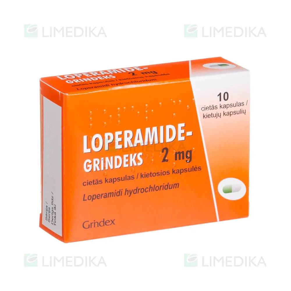 LOPERAMIDA GRINDEKS kapsułki, twarde