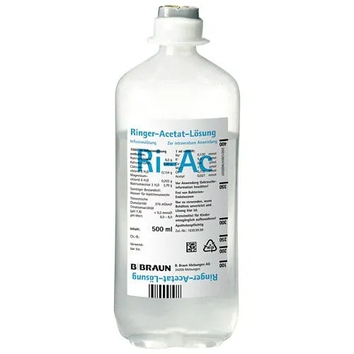 RINGER ACETATO MONICO solución para infusión