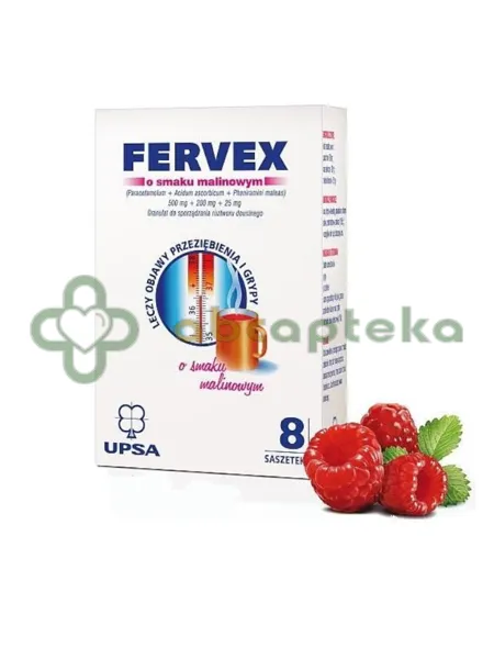 FERVEX FRAMBOISE solución oral, polvo para preparación de
