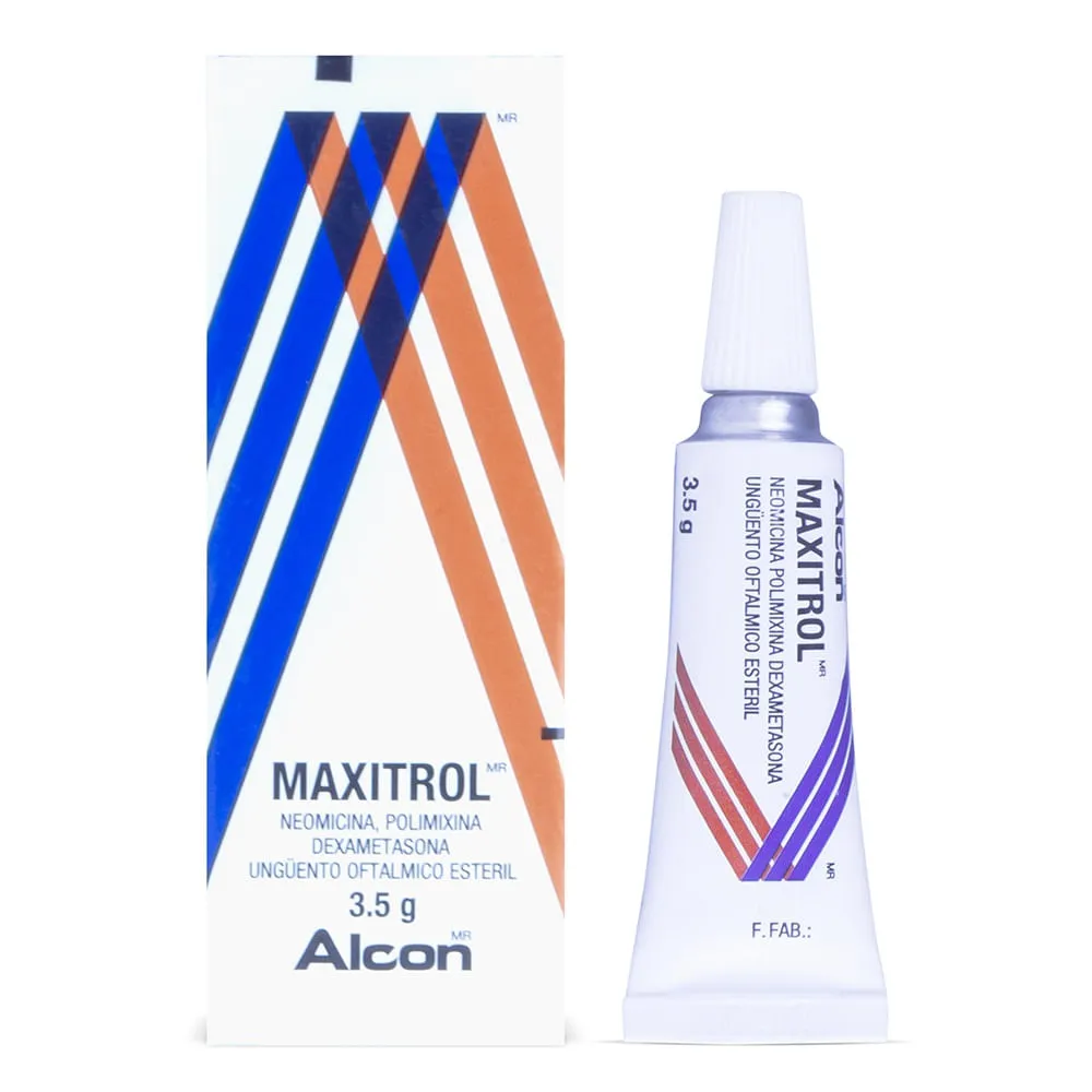MAXITROL ointment, for eyes