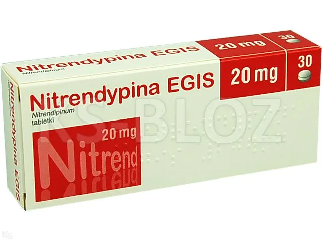 NITRENDIPINE EGIS tablets