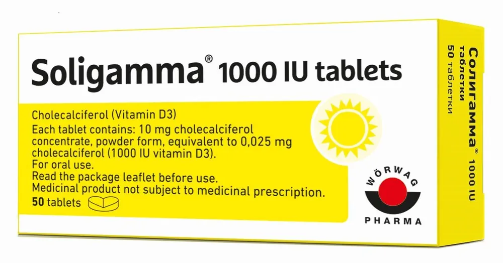 SOLIGAMMA tablets, film-coated
