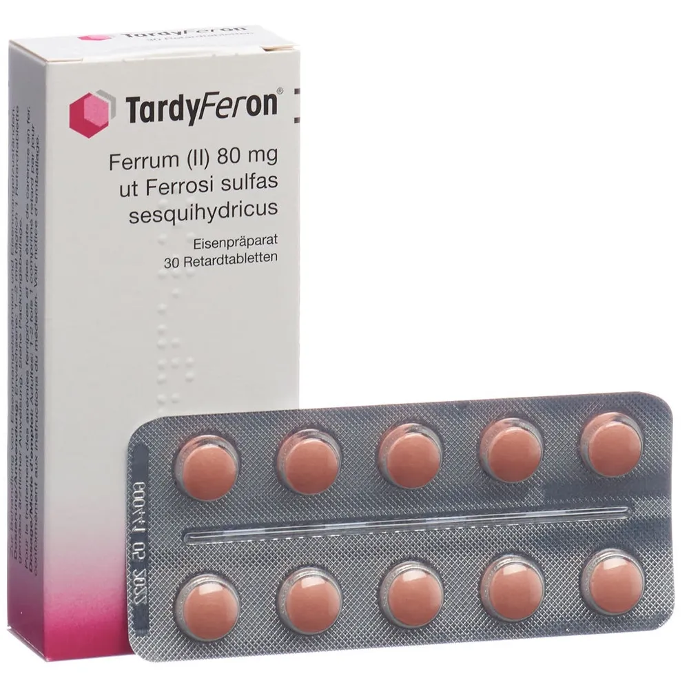TARDYFERON comprimidos de liberación prolongada