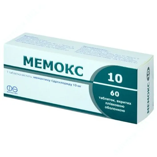 MEMOX 10 tablets, film-coated