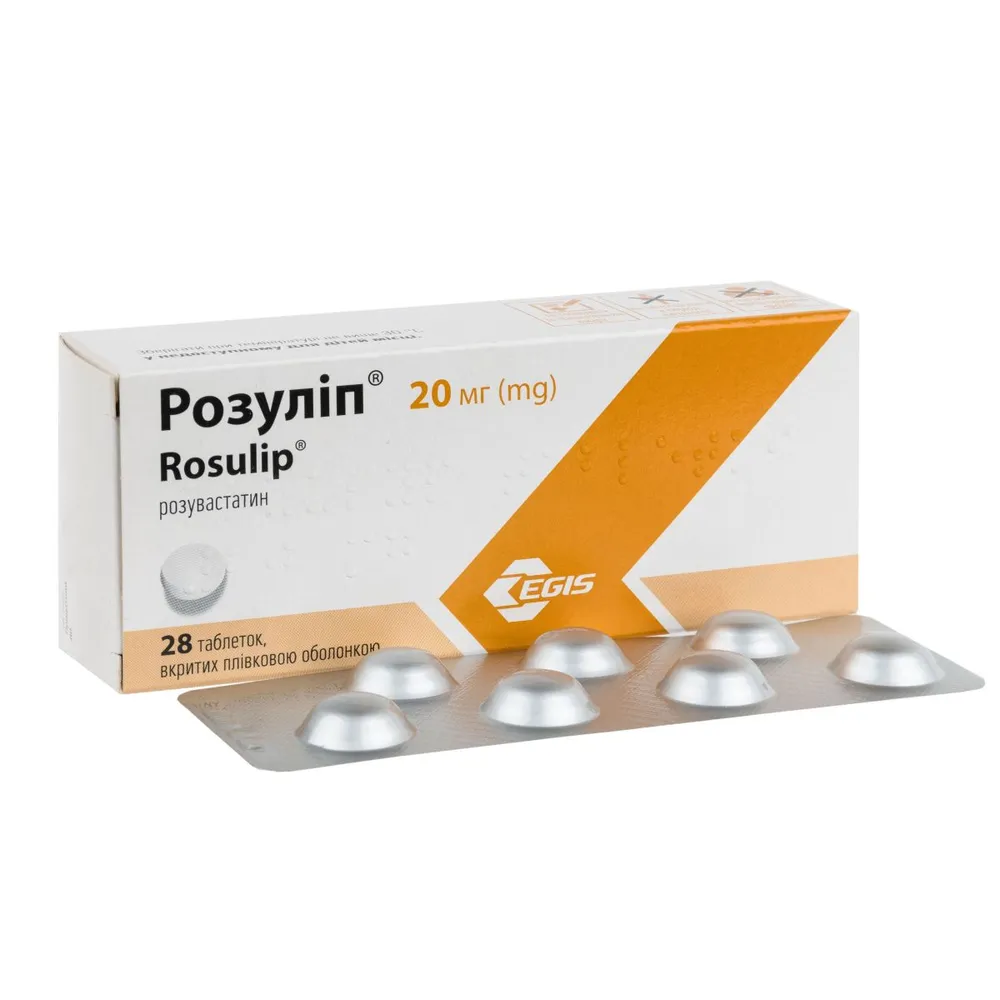 ROZULIP® tabletki, powlekane filmem