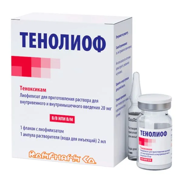 TENOLIOF lyophilisate for solution for injection